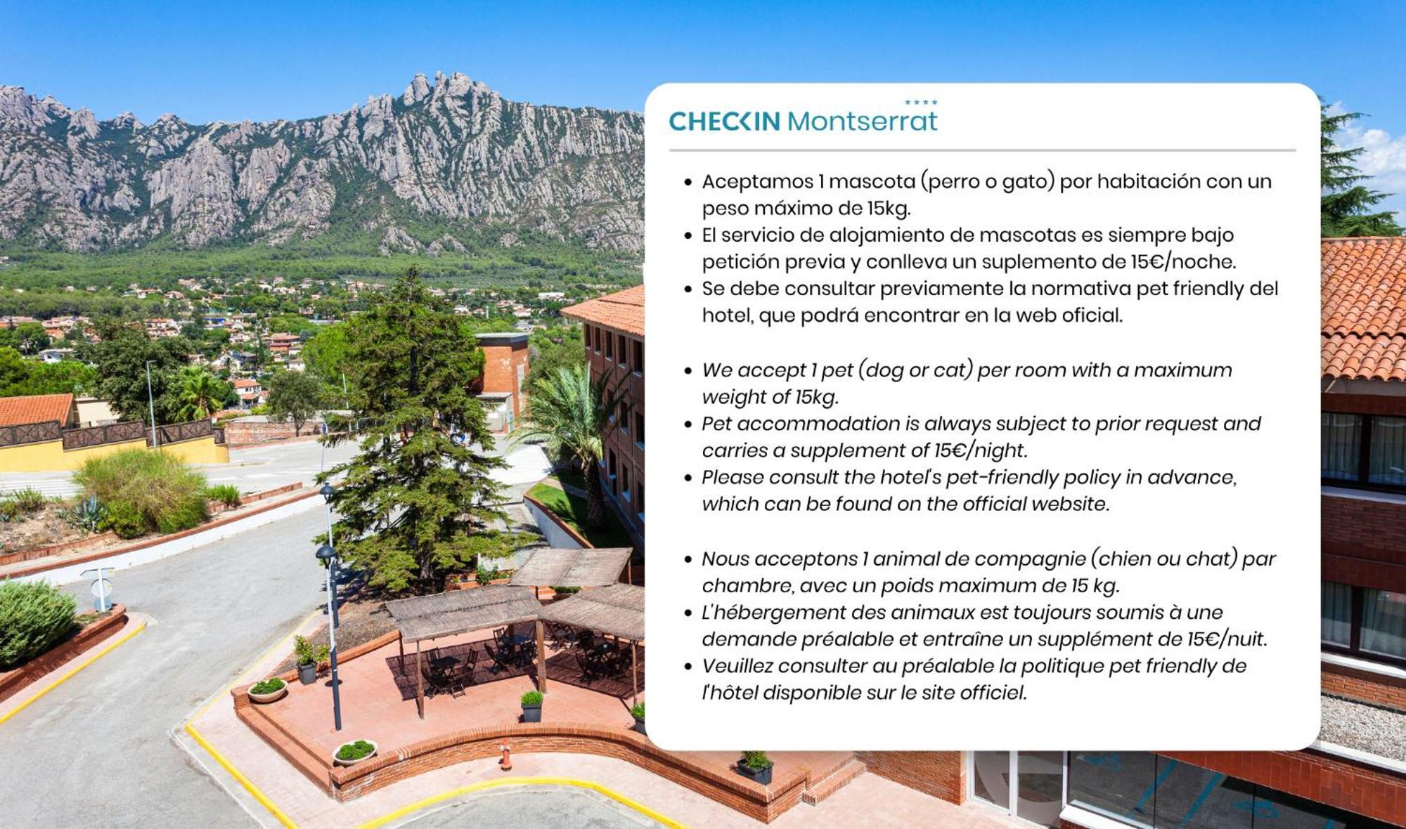 Checkin Montserrat Collbató Eksteriør bilde